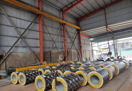 Tôn cách nhiệt PU 9 sóng Đông Á