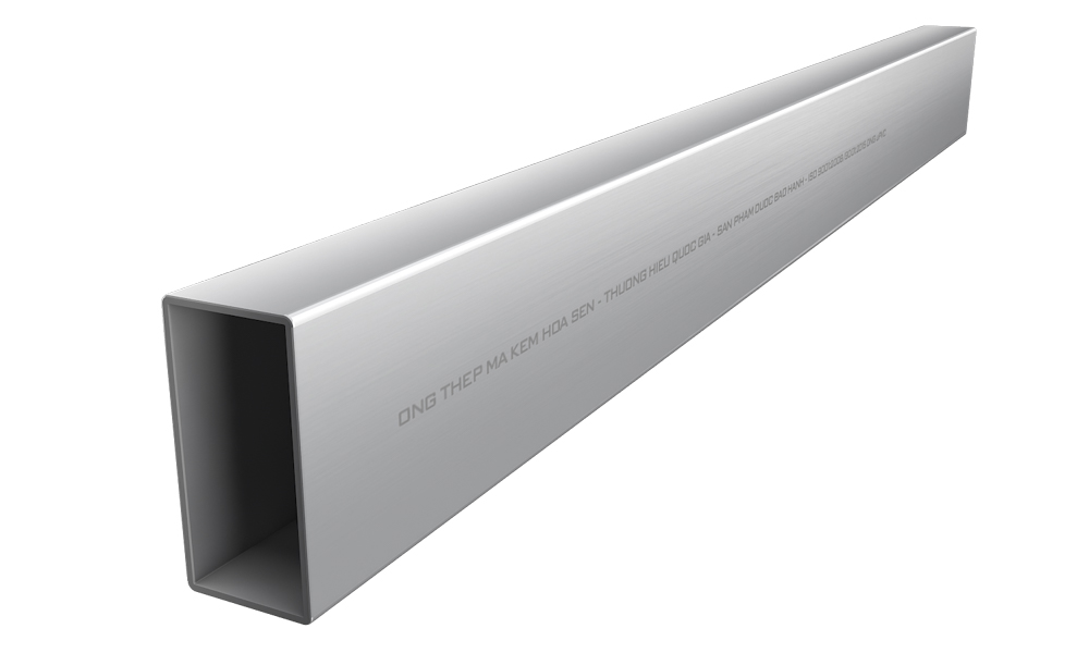 Thép hộp chữ nhật mạ kẽm 30×60 (50 cây/bó)